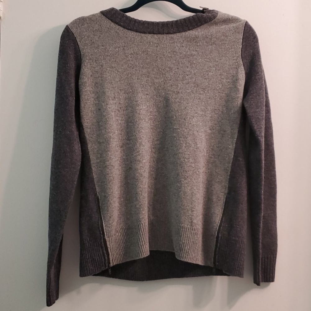 J crew 100% wool multi color sweater
